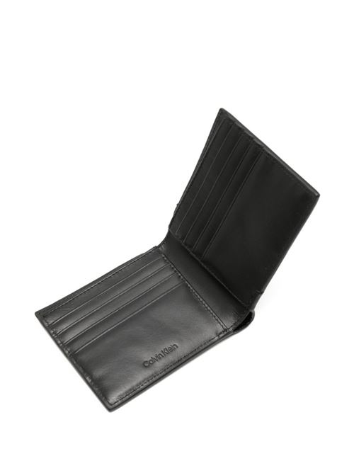 Portafoglio uomo Calvin Klein nero in pelle RFID Calvin Klein | LV04D1225GUB1